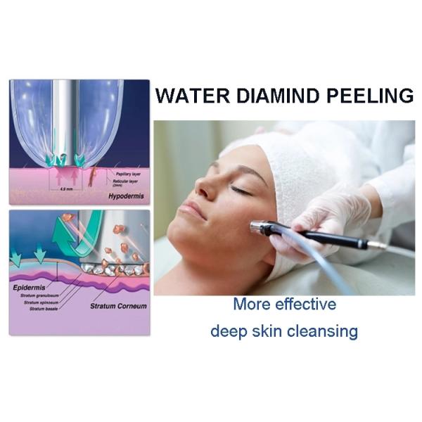 Диамант Dermabrasion 4 подсказок слезает гидро лицевые машины