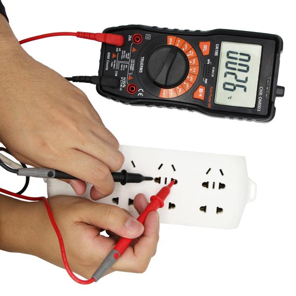 20A 1000V Autoranging Digital Multimeter 60MΩ with LED torch