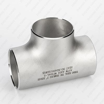 Sablier Sablier SS Tubes soudés en acier inoxydable Butt tuyaux soudés raccords égaux Tee