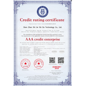 Shenzhen Jieshida Technology Co., Ltd Certifications