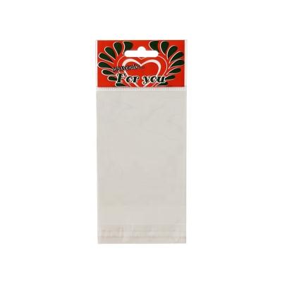 Bopp Clear Self Sealing Cellophane Bags Customized For Gift Card And Toy Wrapping