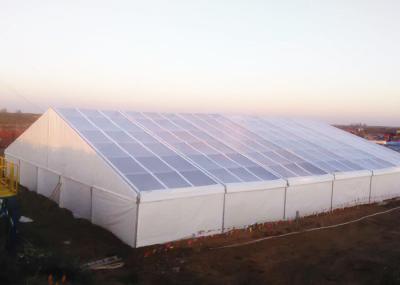 Temporary Industrial Fabric Tent Buildings Fire - Proof Steel Frame Structure