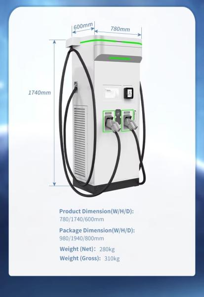 Estación de carga de bajo precio de 180 kW