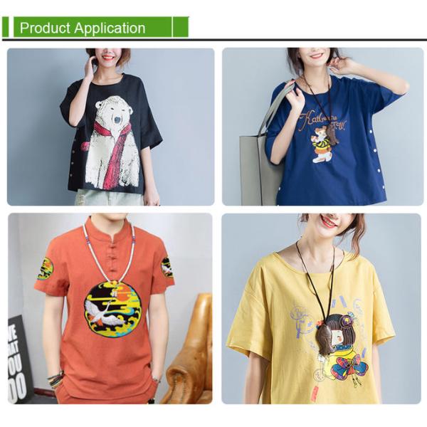 Wholesale Factory Bulk Custom Brand Iron on Size Tag Garment Washing Instruction Heat Transfer Neck Labels for Clothing