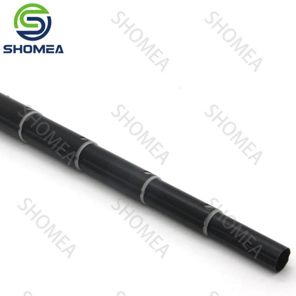 Custom Black Aluminum Telescopic Pole with Screw at The Top