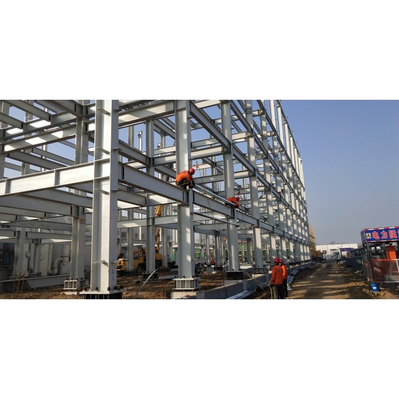 Fast Installation Corrosion Resistant Customizable Size Light Steel Structure Prefabricated Steel Building
