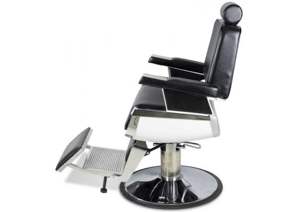 Traditional Reclining Barber Chair For Beauty Salon , Barber Stools Chairs