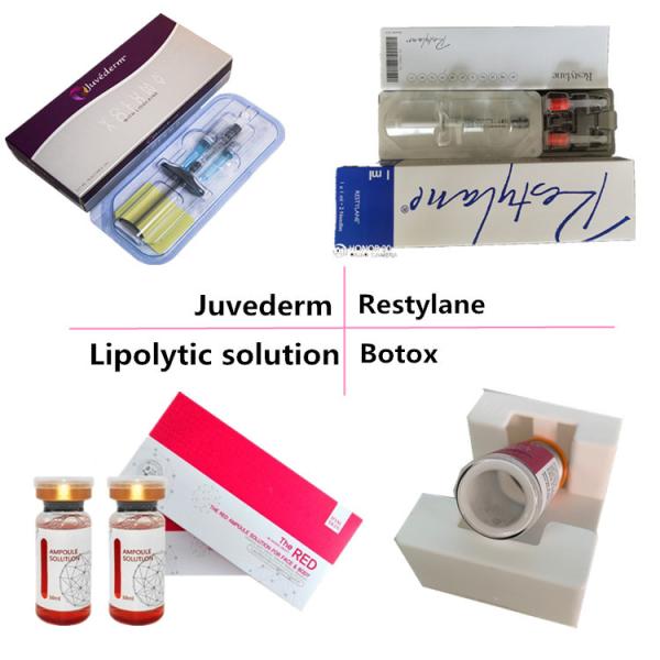 заполнитель геля коллагена 1ml 2ml Hyaluronic кисловочный дермальный для губы носа