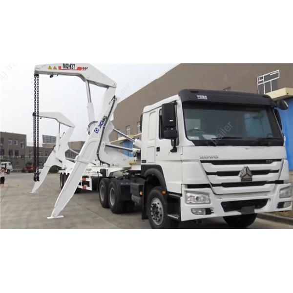 Three Axles Container Side Loader Trailer /   40 Feet Side Loader Truck 