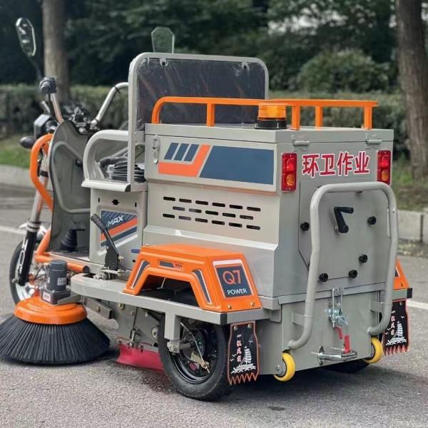 Pure Electric Street Sweeper Truck Commercial Industrial Floor Cleaning Scrubbing Machine