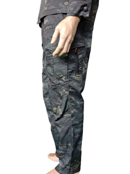 Poly Cotton Lightweight Uniform Set Night Pattern Camo Jacket and Trousers Waterproof Breathable Military Uniform Clothing For Soldiers