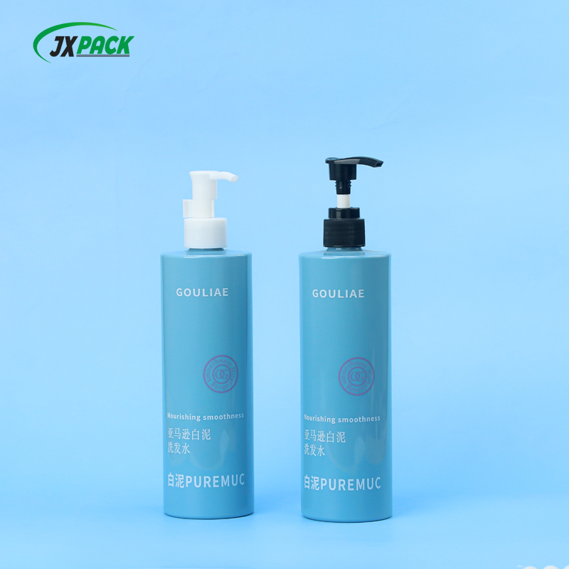 Customizable PET Lotion Bottle with Pump - Recyclable Material & Modern Design for Skincare Packaging