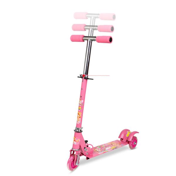 Foldable Kick Scooter for Kids Ages 3-12 Adjustable Height Max Load 200 LBS Portable