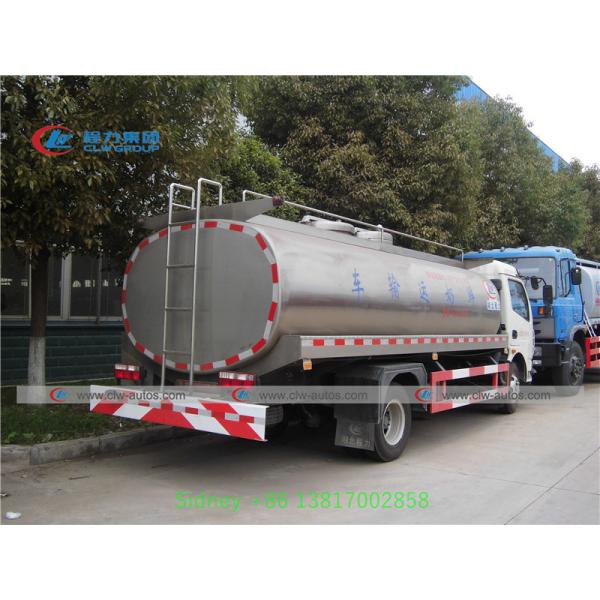 Тележка доставки молока танка нержавеющей стали Dongfeng 4x2 6m3 8m3