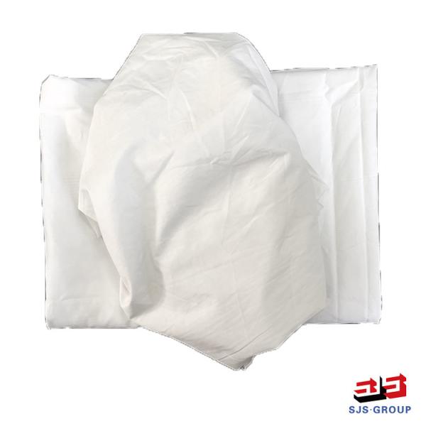 Pano de limpeza industrial usado da folha de cama 25kg/Bale do hotel