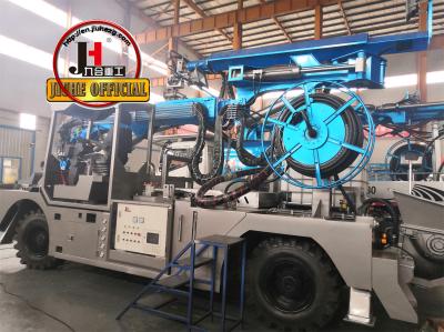 JIUHE Túnel de concreto Máquina de betão/ Pequeno camião de bomba de betão