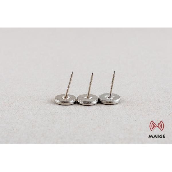 Swivel Metal Rf Pin EAS Accessories Wear Resistant CE / ROHS Approved