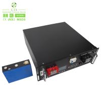 Cabinet de stockage de l'énergie au lithium-ion CTS 20kWh 48V optimisé pour l'efficacité solaire