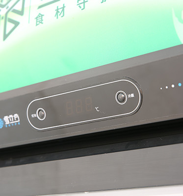 Beverage Display Cabinet Upper Unit Air Cooled Refrigeration Blue Series Fresh Keeping