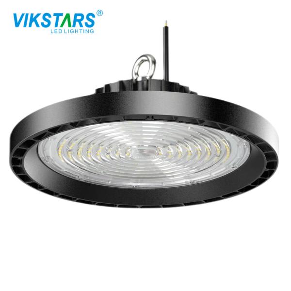Motion Sensor UFO High Bay Light 75w With Black Aluminum Housing Case IP65