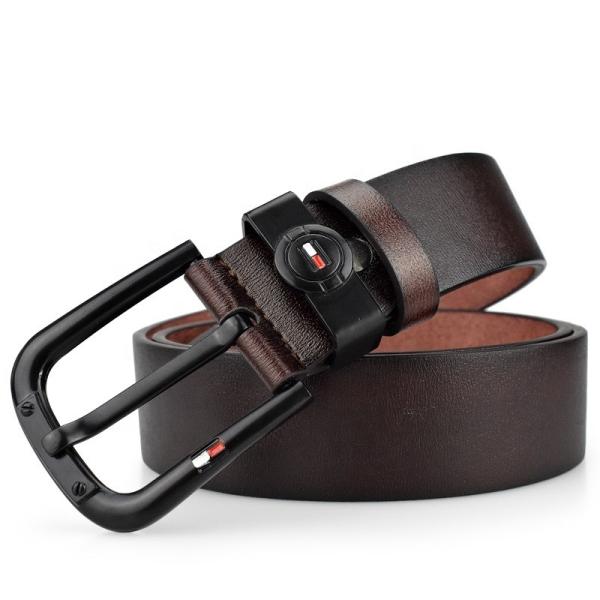 Men Waist Pu Buckle Belt