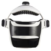 Modos e intensidades ajustáveis Massageador cerebral capacete preto ROHS