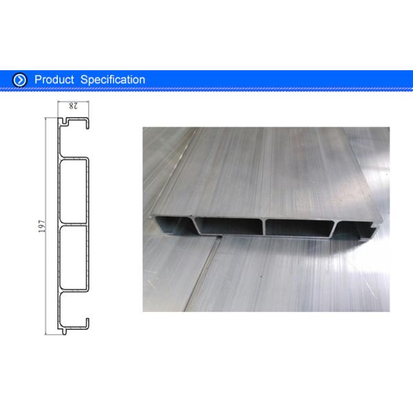 Extrusion Waterproof Aluminum Decking Board for Elevator / Escalator Threshold Plate