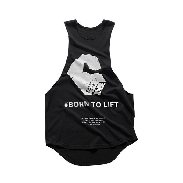 Personalized Mens Workout Tank Tops Bodybuilding Wear XS-4XL Size