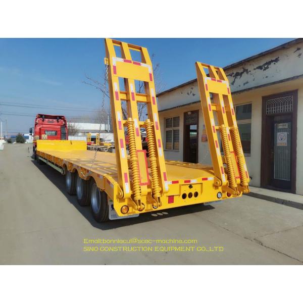 Low Bed Heavy Duty Semi Trailers trailer 3Axle 60T Transporter