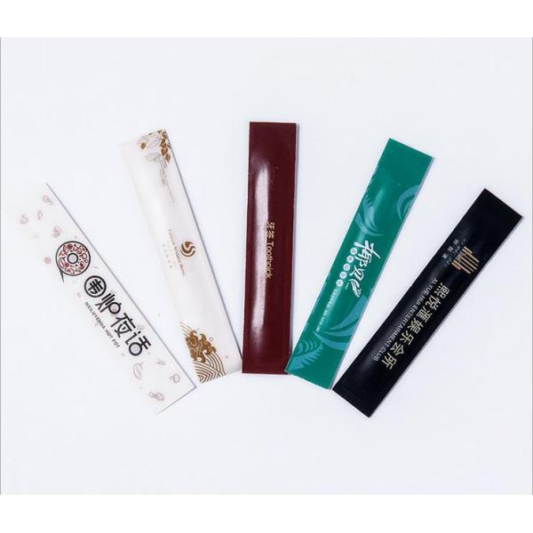 Individual Packed Toothpicks 2.0mm Diameter Bamboo Toothpicks Coated Paper Package