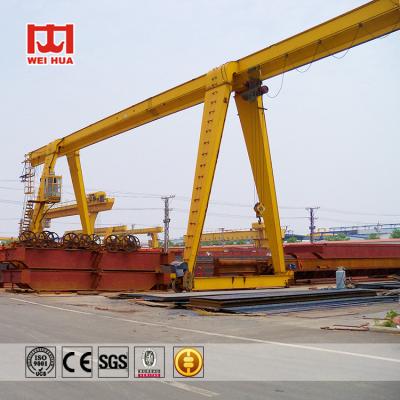 10 Ton 20 Ton Heavy Duty Single Beam Gantry Crane MH Model