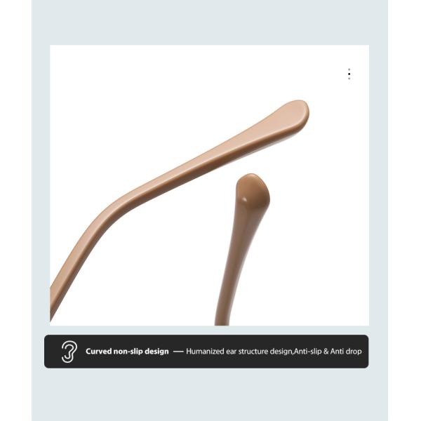 Цвет Eyeglasses 5 рамки прозрачных стекел металла ацетата объектива большой