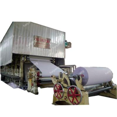 Máquina da fatura de papel do Fourdrinier 1760mm 35T/D A4