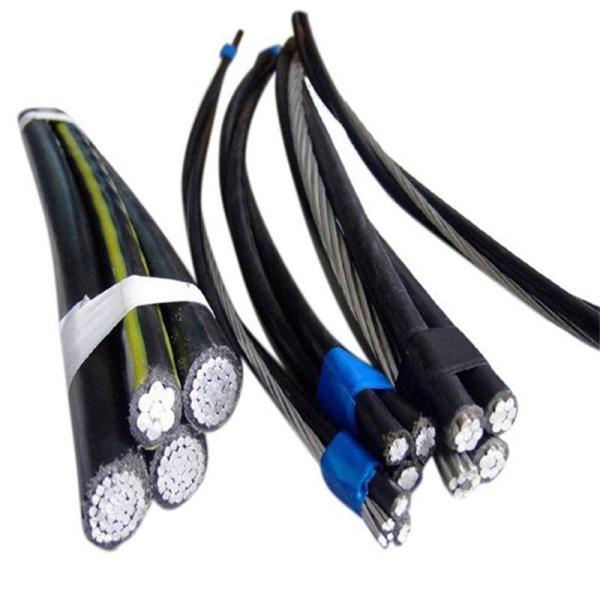 Fase 3 empacotada do milímetro 50mm do cabo 10 de Triplex ABC do condutor antena de alumínio