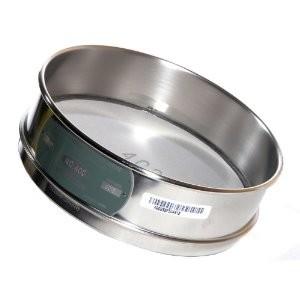 Stainless Steel / Brass Micron Mesh Sieve Anti Acid / Alkali  For Laboratory Analysis