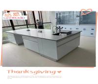 Smooth Functionality Chemistry Lab Bench laboratory Workbenches- Polished Surface Multifunctional Design