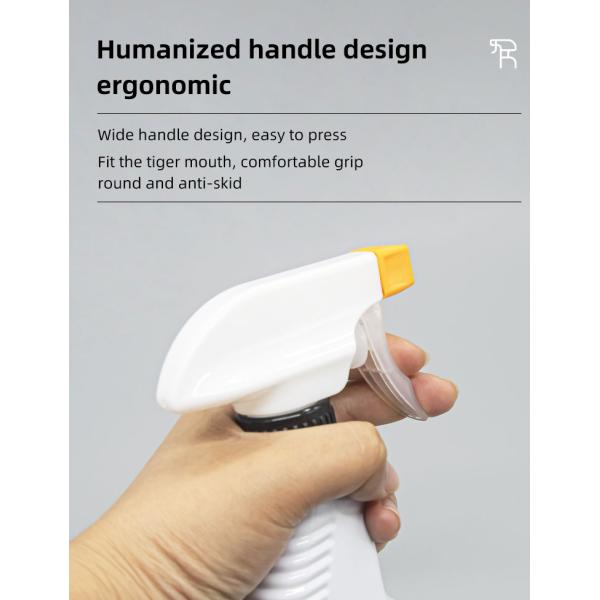 Plastic 500ml HDPE Plastic Trigger Spray Bottles For Cleanser Packaging