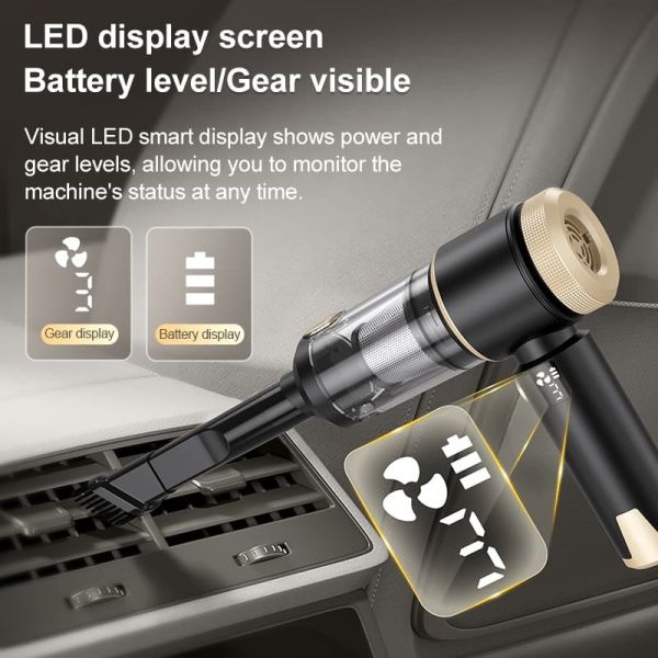 Handheld Rechargeable Car Clean Vacuum Cleaner Cordless Brushless Vacuum Cleaner