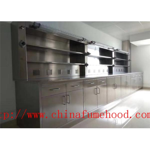 Fire Proof Stainless Steel Work Bench Table / Science Lab Furniture