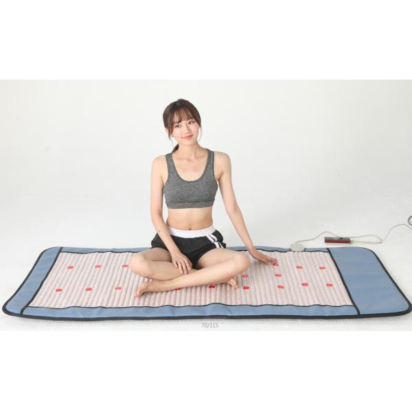 Negative Ions Balls Far Infrared Heating Mat Electromagnetic Pad With Stones
