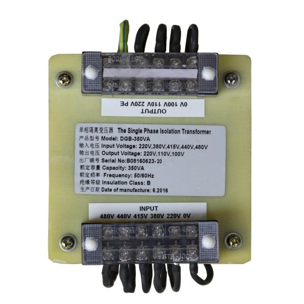 Isolation Dry Type Transformer Single Phase Power Transformer 220V/110V/100V