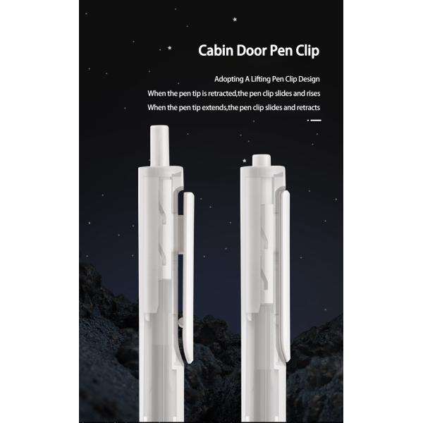 Time Capsule Press Mute Fast Dry Gel Pens 0.5mm Double Bead Tip Neutral Pen