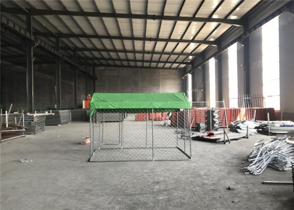 5x10x6ft(1.5x3x1.8m) dog kennel chain link fabric mesh 60mm*60mm diameter 2.3mm