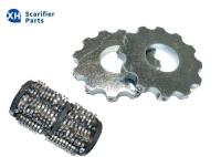 Concrete Carbide Tipped Scarifier Cutter Tungsten TCT Scarifier Blade On Smith SPS8 Scarifier