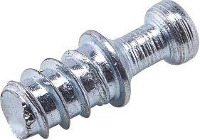 Yellow Galvanized Finished Furniture Nuts And Bolts Double Head For Connecting Screw