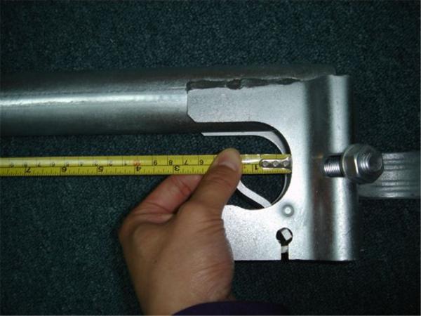 Construction Scaffold Transom Heavy Duty Zinc Plate Scaffolding Accessories