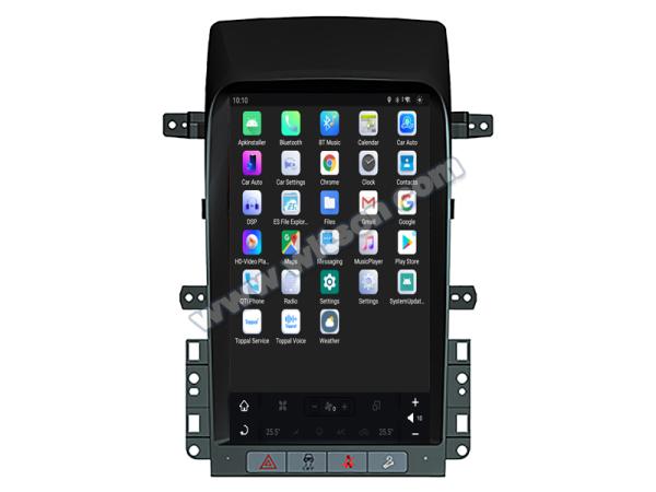 13.6 Screen Tesla Vertical Android Screen For Chevrolet Captiva 2006-2012 Car Multimedia Stereo GPS Carplay Player