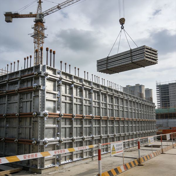 Anti Corrosion Steel Wall Formwork System For Vertical Formwork