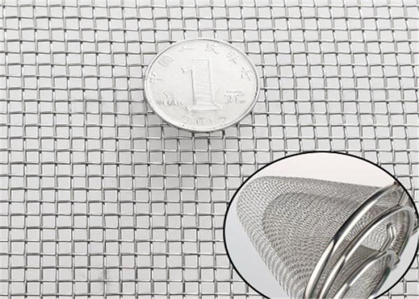 Rede de arame tecida frisada filtro de SUS304 8mesh