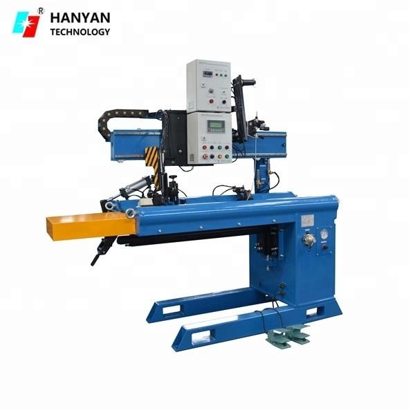 Automatic Longitudinal Seam Welder Machine For Metal Plate Sheet Box And Cone